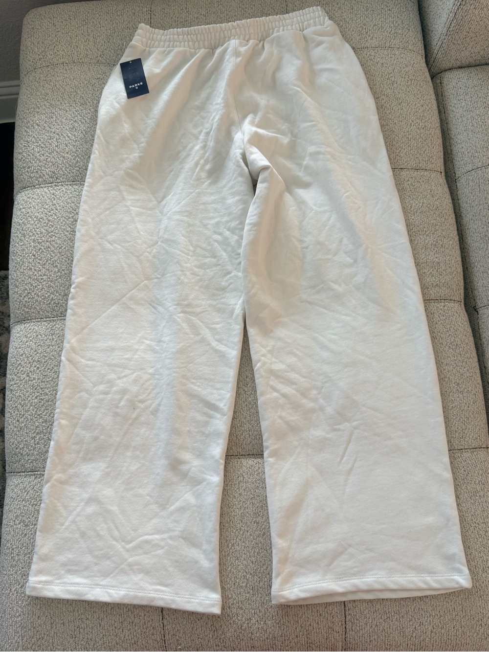Target x Parke High Rise Boxer Sweatpants - Picture 4 of 5